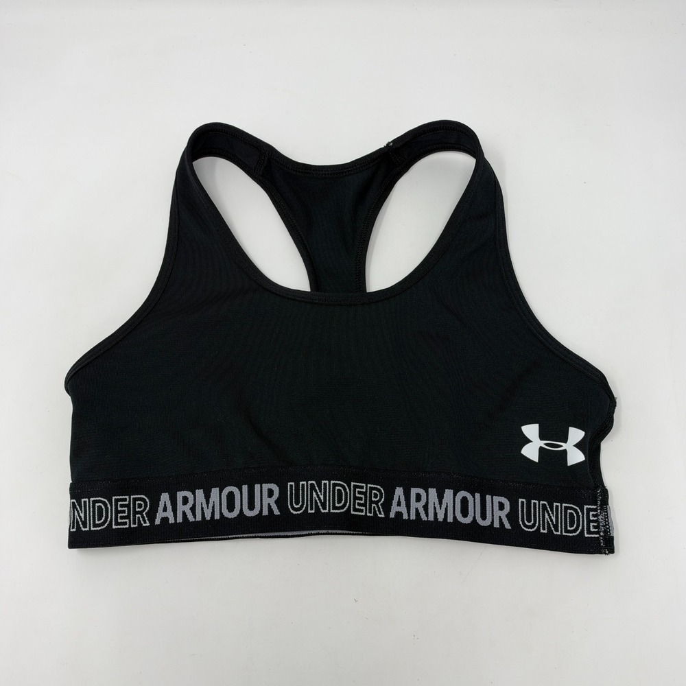 Under Armour Black Wireless Sports Bra Black No Pads Women's Size XS